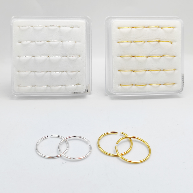 Body Jewelry Lip Ring - 925 sterling silver Nose Ring Hoop