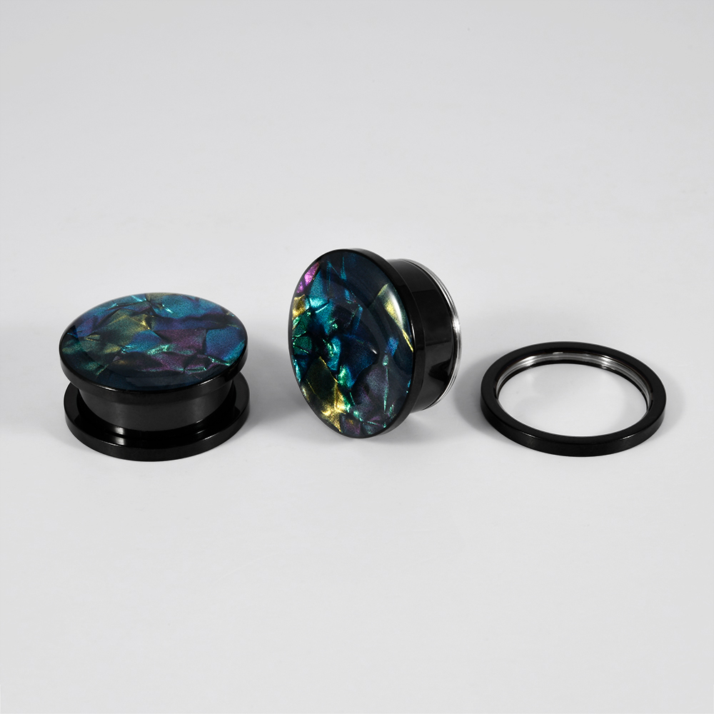 1PC Stainless Steel Mix Colors - Body Jewelry Tunnels recension och pris