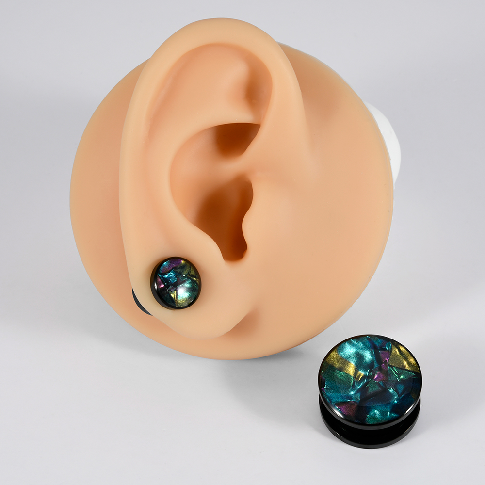 1PC Stainless Steel Mix Colors - Body Jewelry Tunnels recension och pris