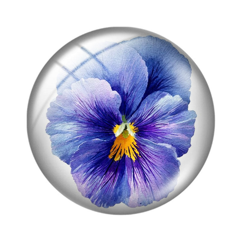 Watercolor Pansies 12/18/20/25 - Body Jewelry Top recension och pris