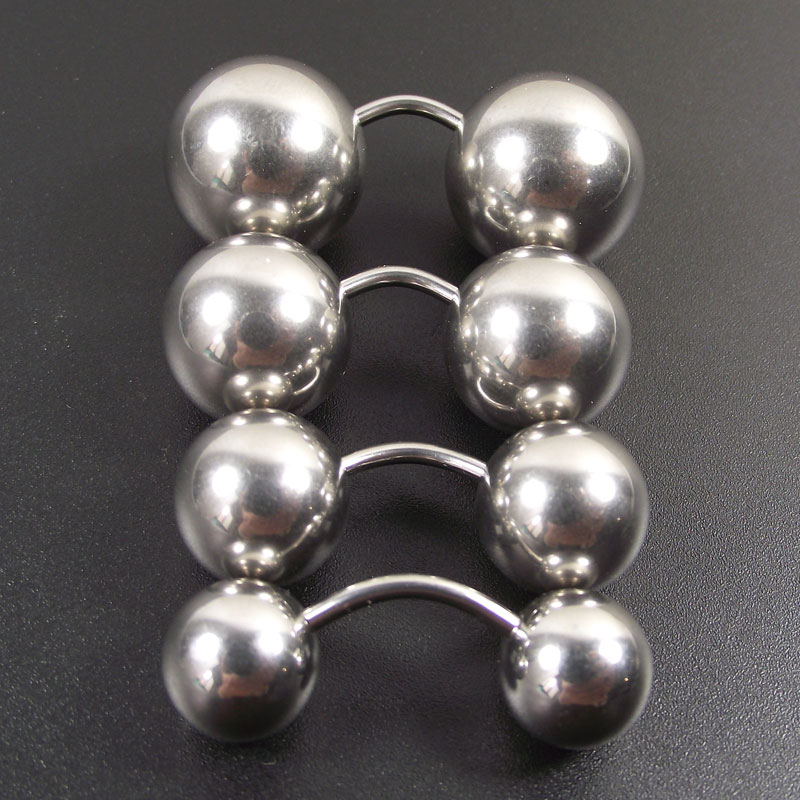 SaYao short bar Big Ball Stain - Nipple Bar Curved recension och pris