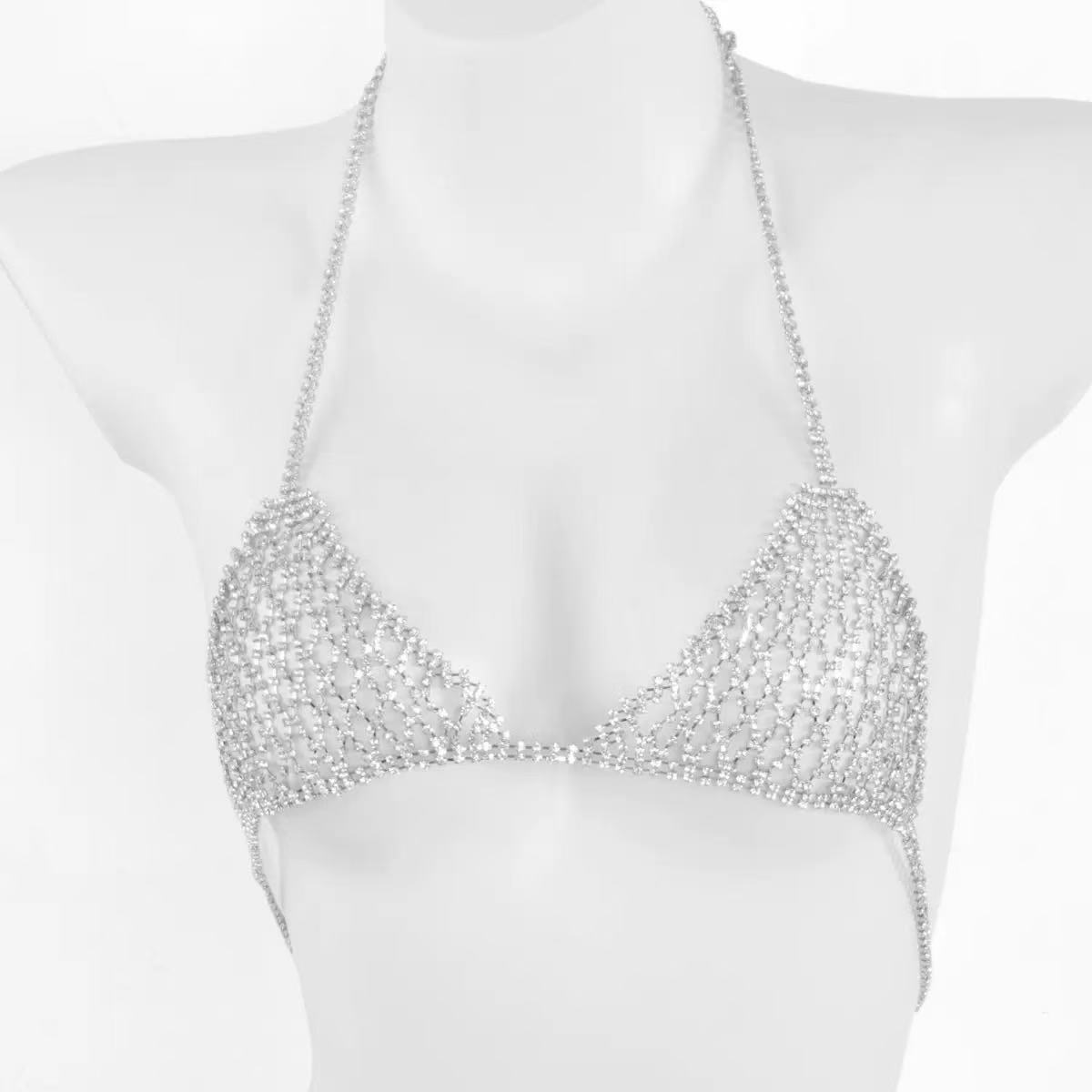 1 fashionable shiny rhinestone - Body Jewelry Chest recension och pris