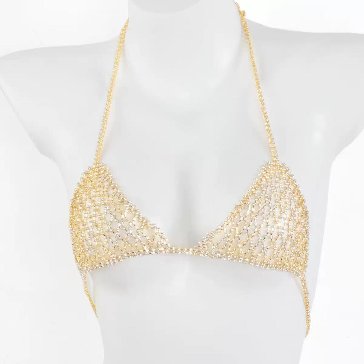 1 fashionable shiny rhinestone - Body Jewelry Chest recension och pris