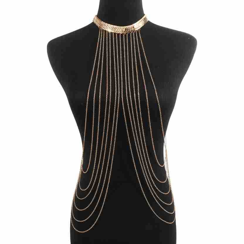 Fashionable Bikini Multi-Layer - Body Jewelry Sale recension och pris