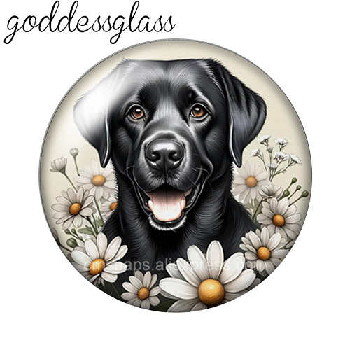 ‌Cute Dogs among the Flowers s - Body Jewelry Top recension och pris
