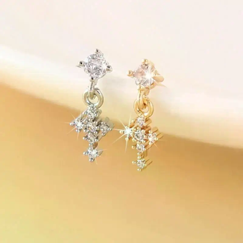 Dangle Nose Rings For Women Cr - Body Jewelry Tunnels recension och pris