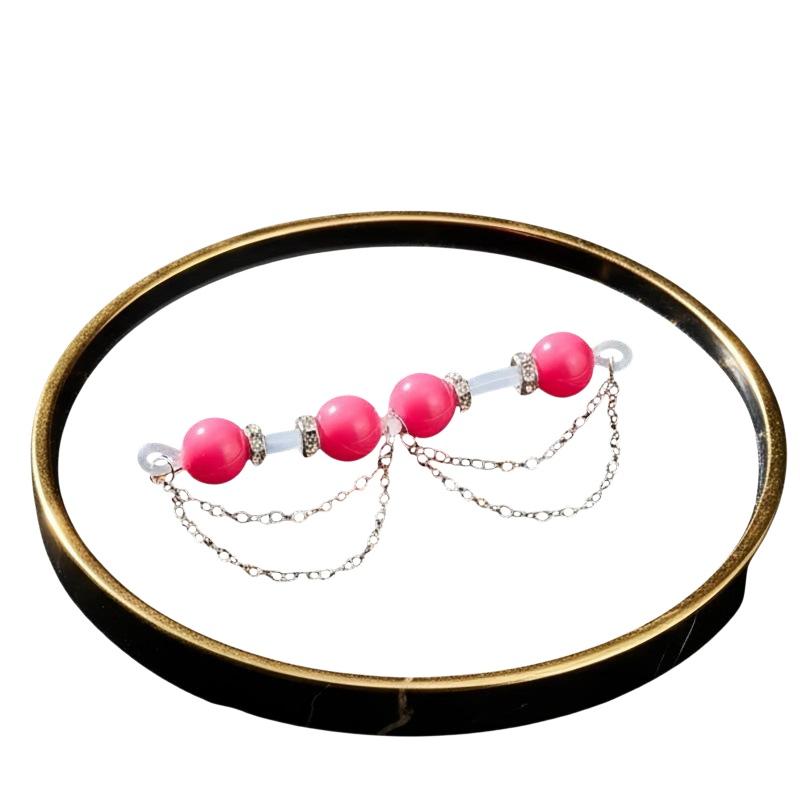 Non Piercing Nipple Clips 2Pcs - Body Jewelry Nipple Chain recension och pris