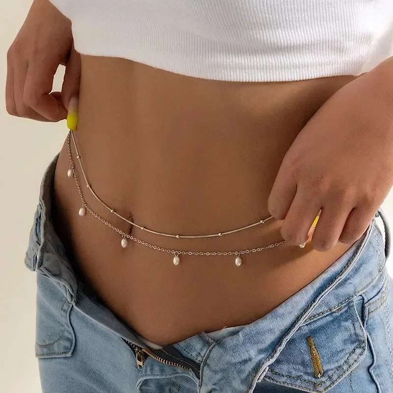 New Charm Sexy Double Layer Bu - Body Jewelry For Women recension och pris