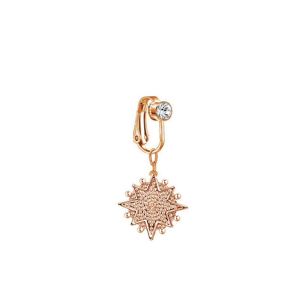 Clip On Umbilical Cartilage Cl - Body Jewelry Earrings recension och pris