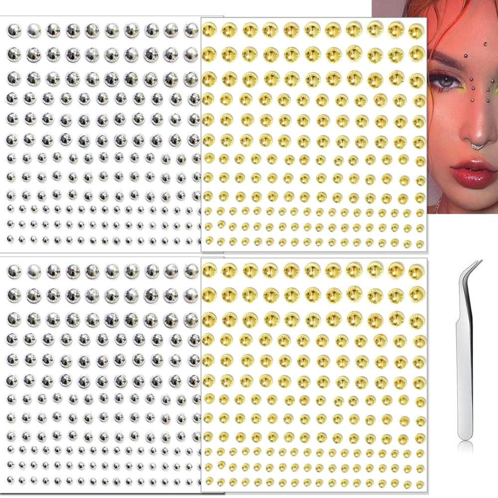 661Pcs Set Face Fake Piercings - Body Jewelry Lip Ring recension och pris