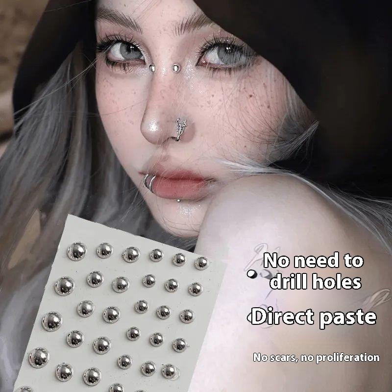 321pcs Non Piercing Lip Studs  - Body Jewelry Lip Ring recension och pris