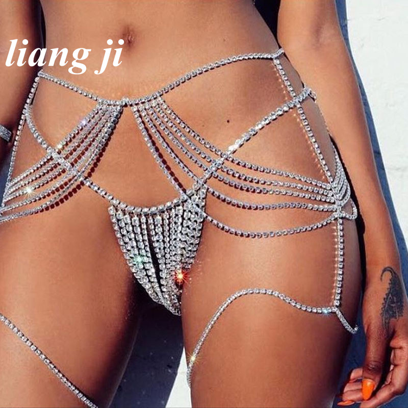 Sexy Body Chain Waist Chain Cr - Body Jewelry Chest recension och pris