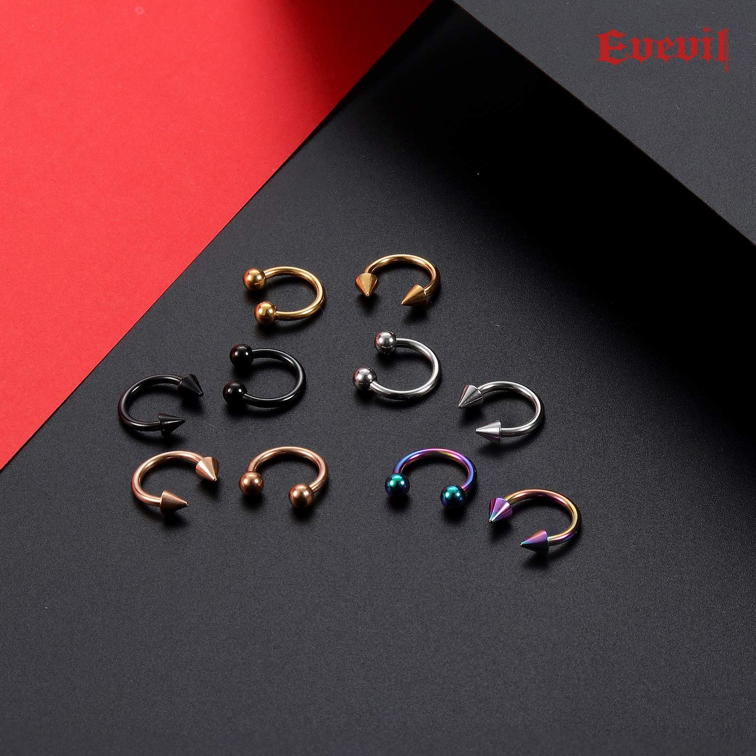 14G 16G Septum Jewelry Surgica - Body Jewelry Lip Ring recension och pris