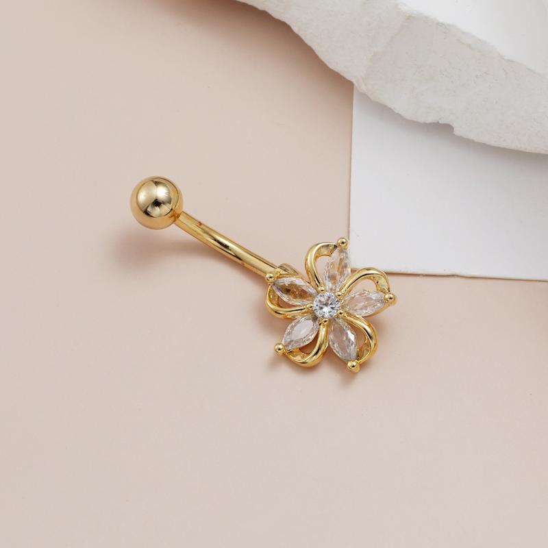 Sparkling Dangle Stainless Ste - Body Jewelry Tunnels recension och pris