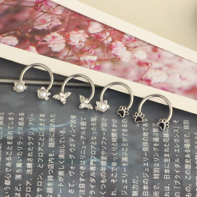 16G Septum Ring Daith Piercing - Body Jewelry Earrings recension och pris