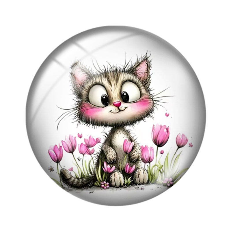 Spring Flower Butterfly Cat 12 - Body Jewelry Top recension och pris