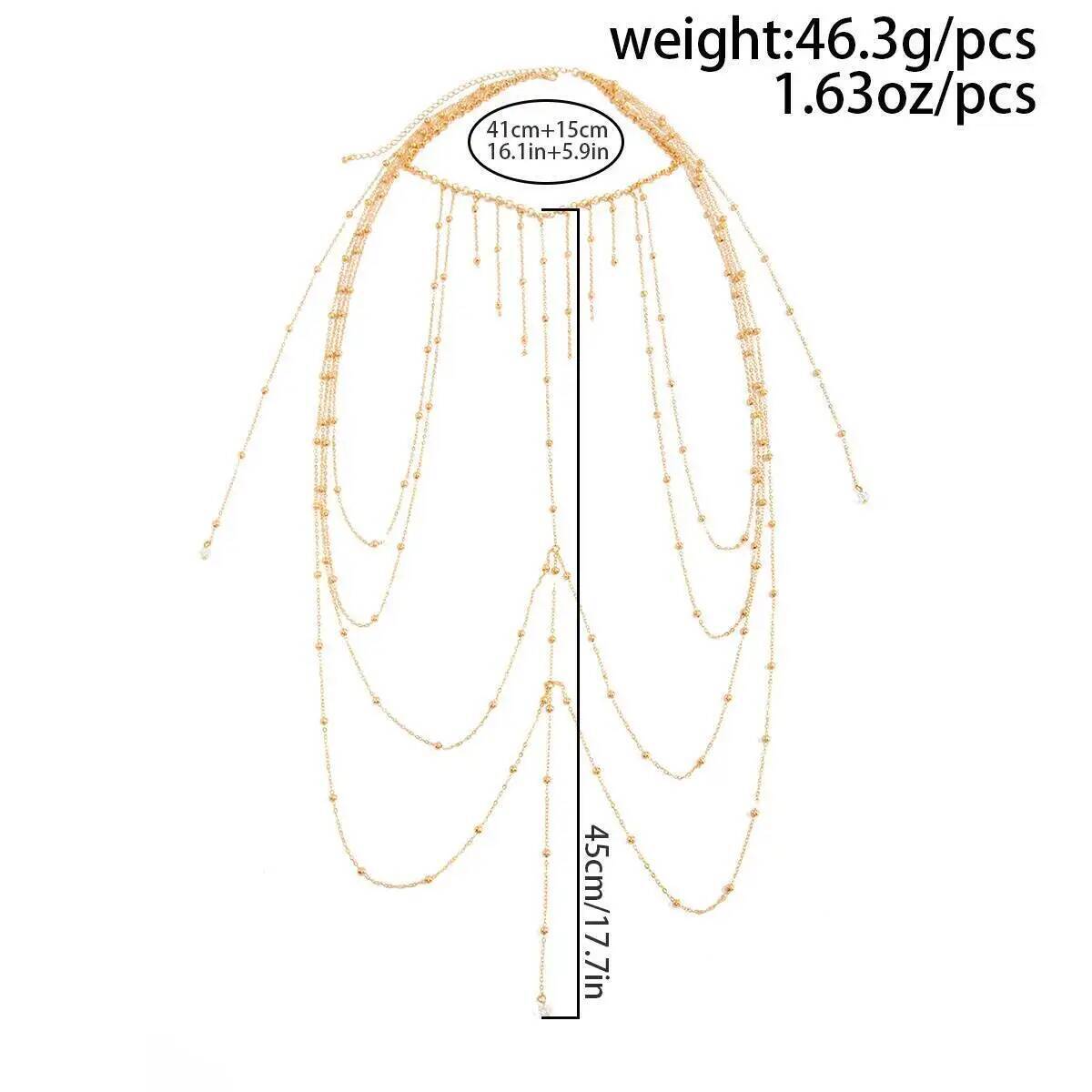 IngeSight.Z Summer Bikini Sexy - Body Jewelry Chest recension och pris