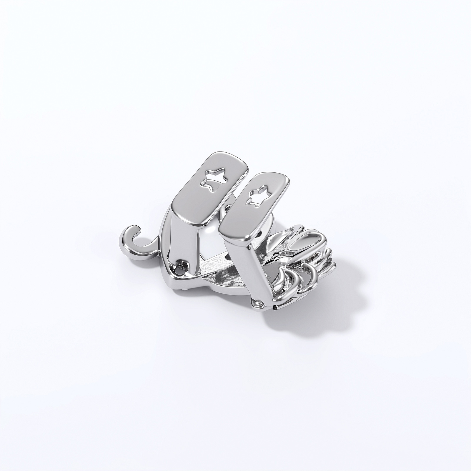 TOPGRILLZ Romantic Zircon Doub - Body Jewelry For Men recension och pris