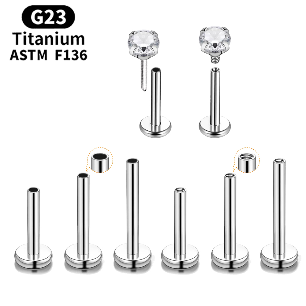 Wholesale  Base ASTM F136 Tita - Body Jewelry Tunnels recension och pris