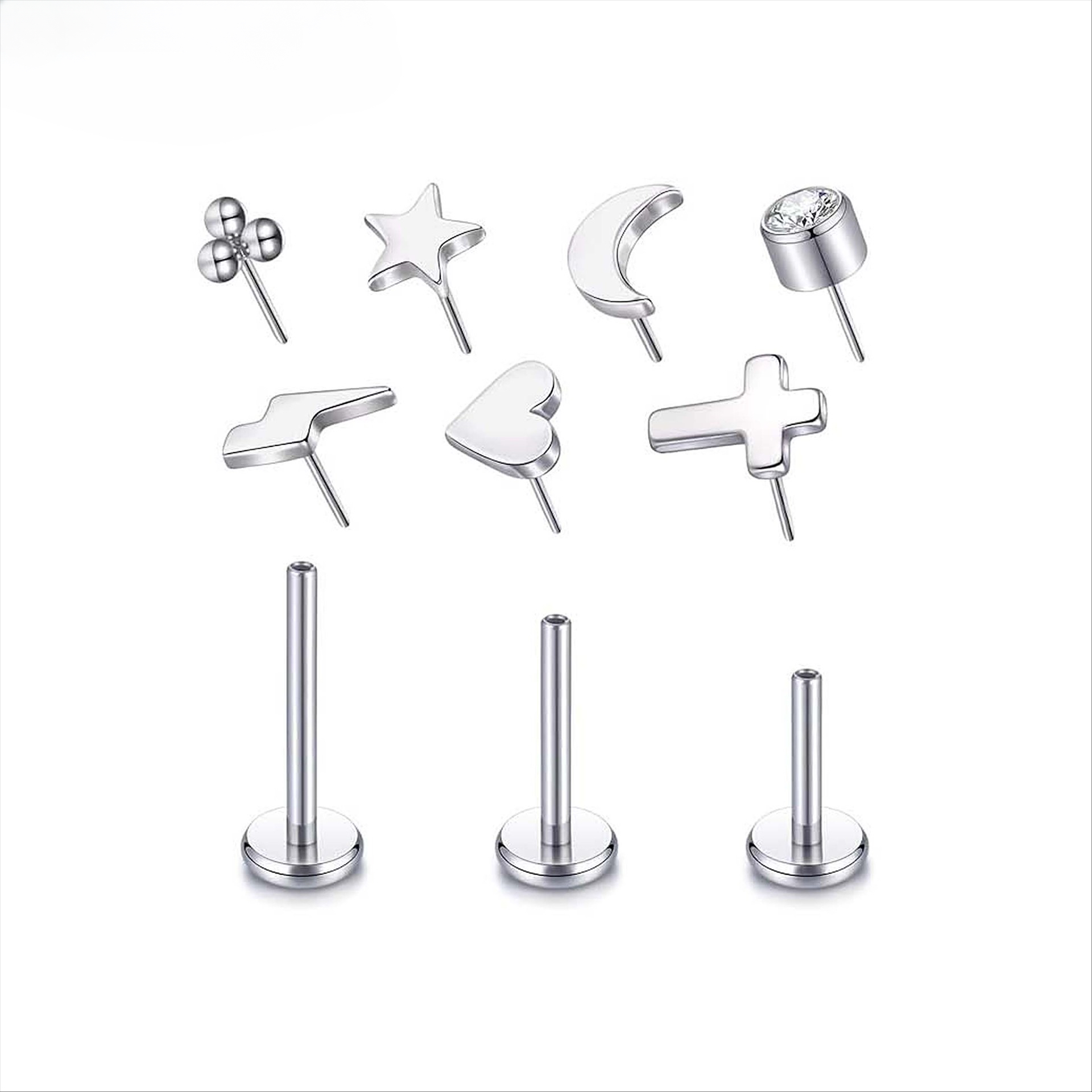 Wholesale  Base ASTM F136 Tita - Body Jewelry Tunnels recension och pris