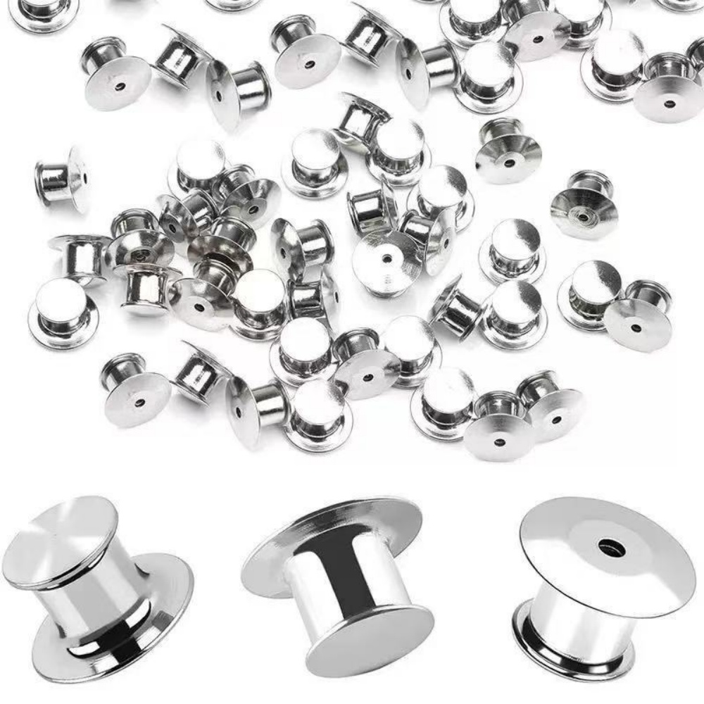 20pcs Mteal Locking Pin Backs  - Body Jewelry Top recension och pris