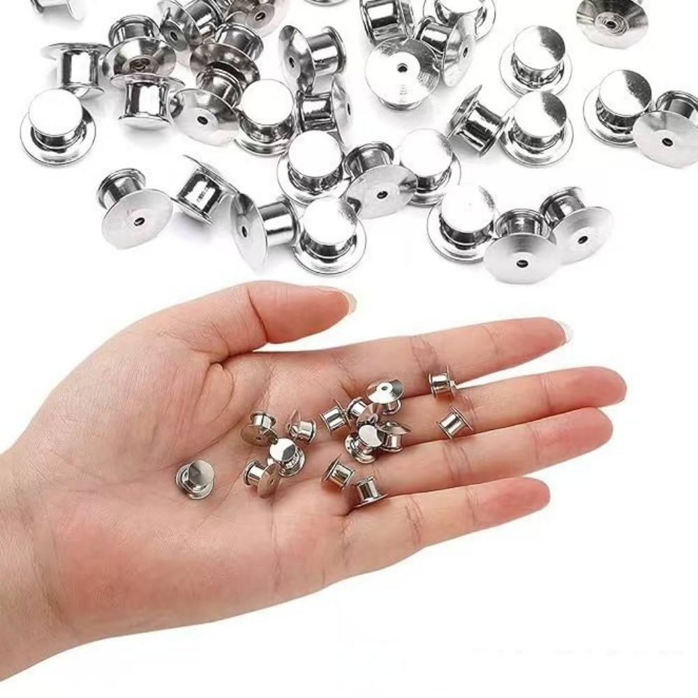 20pcs Mteal Locking Pin Backs  - Body Jewelry Top recension och pris