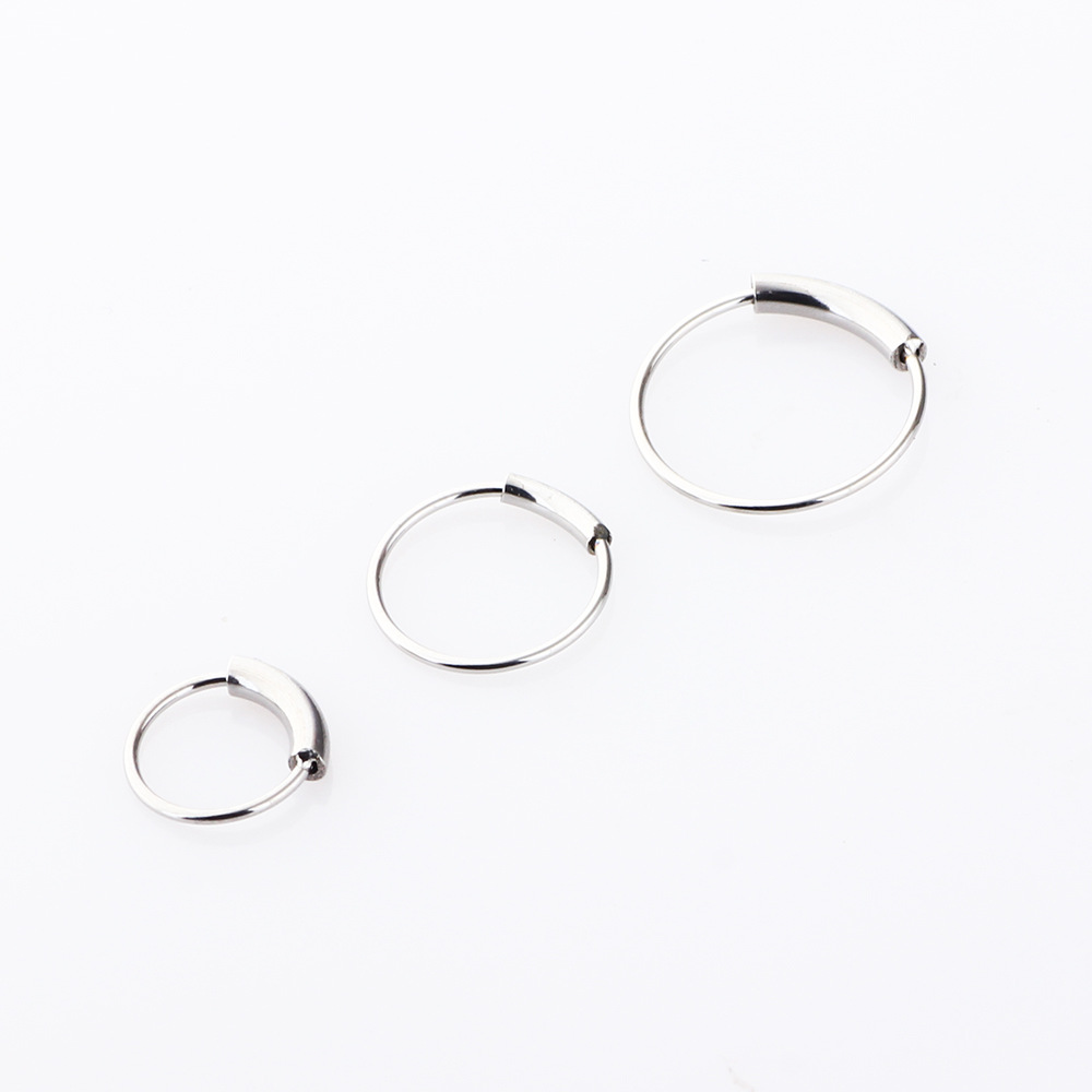 3pcs/lot 316L Surgical Steel S - Body Jewelry Lip Ring recension och pris
