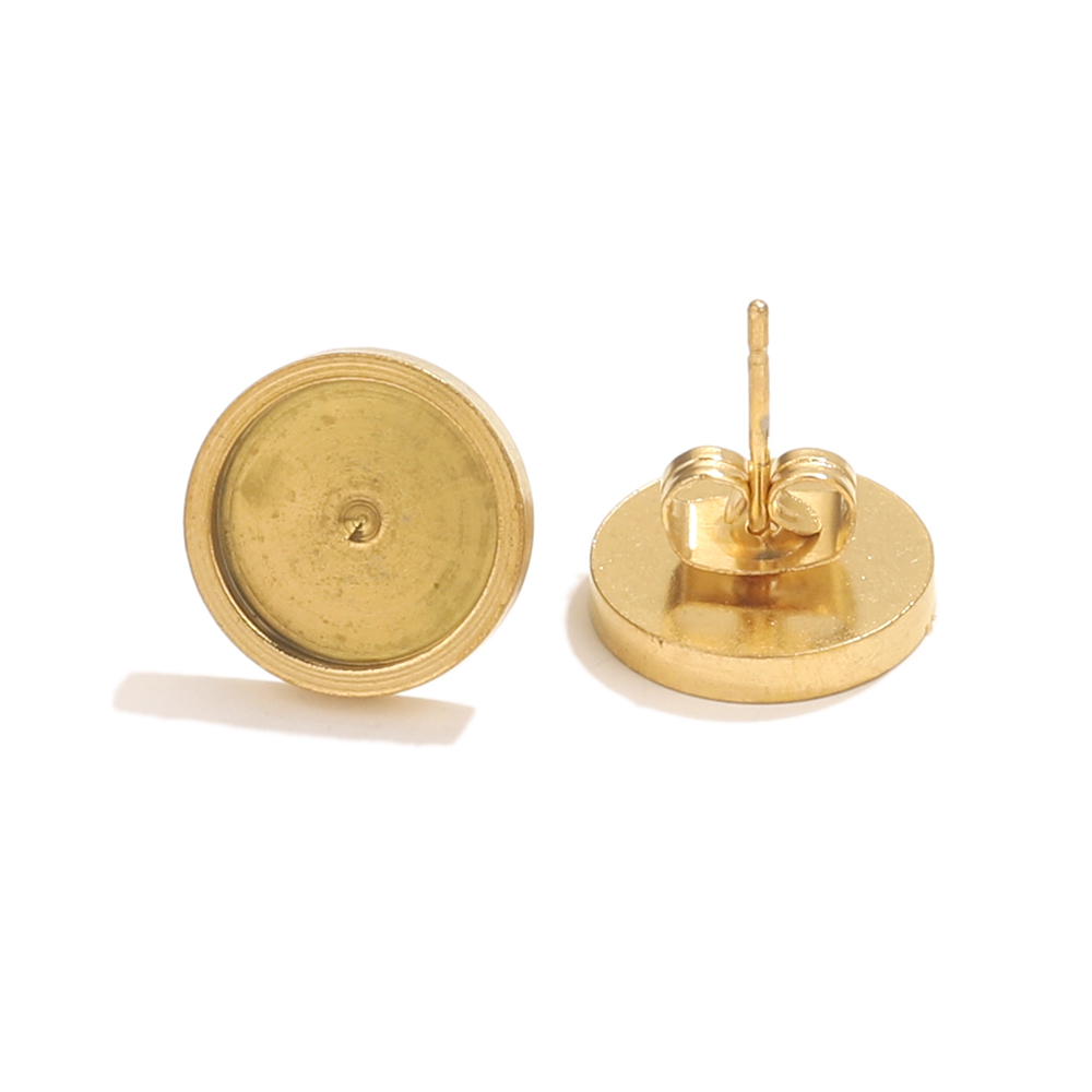 10pcs Stainless Steel Gold Ear - Body Jewelry Top recension och pris